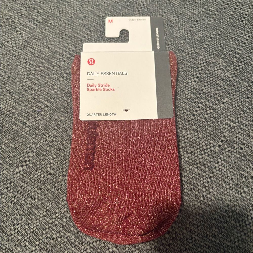 NWT Lululemon Daily Essentials Sparky Socks 1 pair